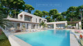 51-4398, Beautiful ibiza style villa with sea views for sale in javea