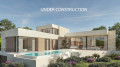 60-8198-5, Modern villa project under construction close to the sea for sale in moraira