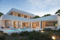 60-8209-5, Modern villa project with guaranteed license for sale in moraira